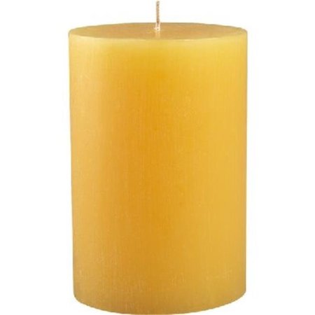 ZEST CANDLE Zest Candle CPZ-116-24 2 x 6 in. Yellow Pillar Candle -24pcs-Case - Bulk CPZ-116_24